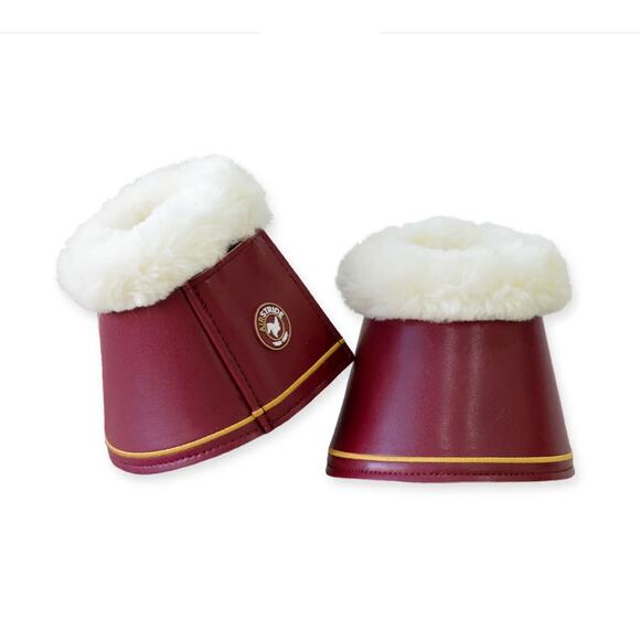 AIRSTRIDE Bell Boots: Burgundy Large - Picture 1 of 7